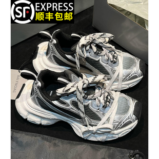 子厚底休闲运动鞋 九代做旧增高鞋 ins 男女款 官方现货巴黎3xl老爹鞋