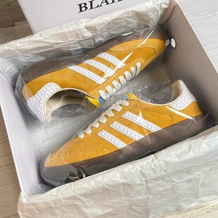 德国正品复古黄色德训鞋男女款阿甘鞋2026新款情侣百搭休闲板鞋潮