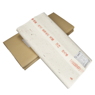 谦益斋落笔生花安徽半生半熟宣纸 毛笔字书法创作练习专用作品纸国画山水画生宣纸工笔画小楷创作云母熟宣纸