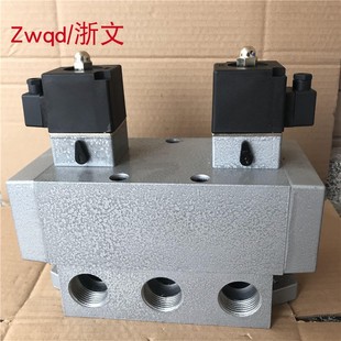 K25HD2 K25D2 25二位五通双电控G1寸DN25换向 电磁阀K25D2H