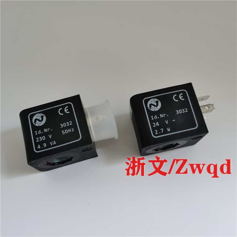 线圈ID.Nr 3032 230V 3036 24V 2.7W NORGREN若冠海隆线圈9MM孔