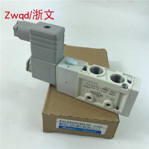电磁阀Mindman MVSC-220-4E1-DC24V AC220V金器换向阀 - 封面