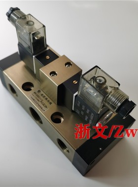 G1寸电控换向阀Q25D2CV-25电磁阀Q25D2CV(II)-L25推双作用DN25