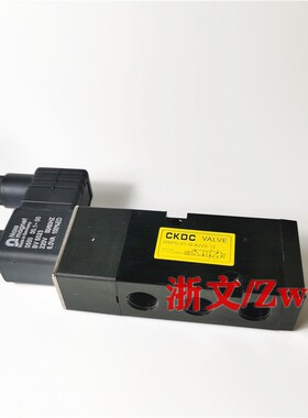 电磁阀CKDC DSPG-01-Q-D24-10 -A220-10 DC24 AC220V二位五通换向