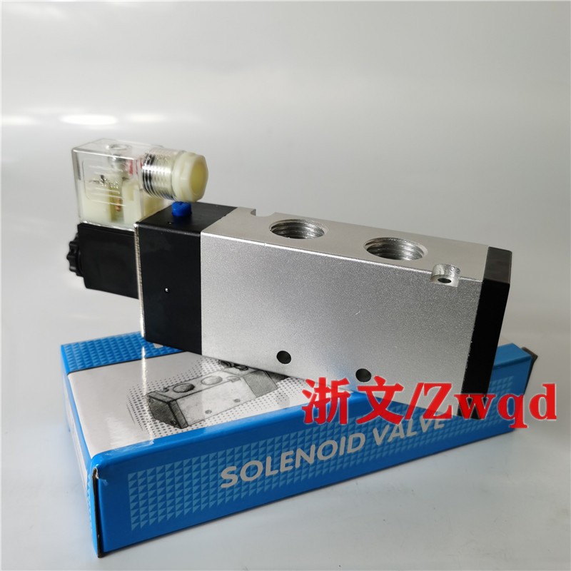 电磁阀4V410-15AC220VDC24V