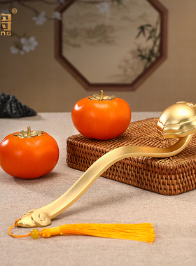 北将事事如意全铜摆件客厅