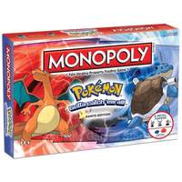 大富翁宝可梦Monopoly Pokemon口袋妖怪英文桌游休闲游戏金属配件