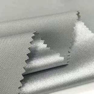 车库车 户外遮阳伞防火阻燃面料 新款 直销现货弹丝涂银600D牛津布