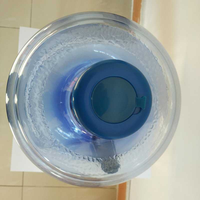 新款直销自动售水机桶塑料矿泉水桶带手柄5L纯净水饮水机桶家用装