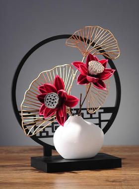 新款直销工厂客厅新摆件中式摆设花瓶家居装饰电视柜玄关乔迁新居