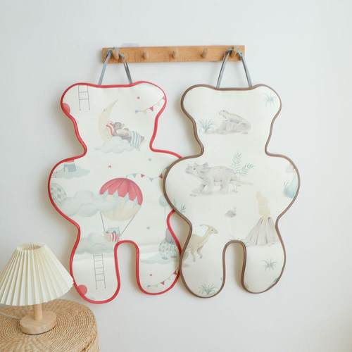 新款直销宝宝推车凉席夏季新款透气舒适婴儿垫柔软印花新生儿凉席