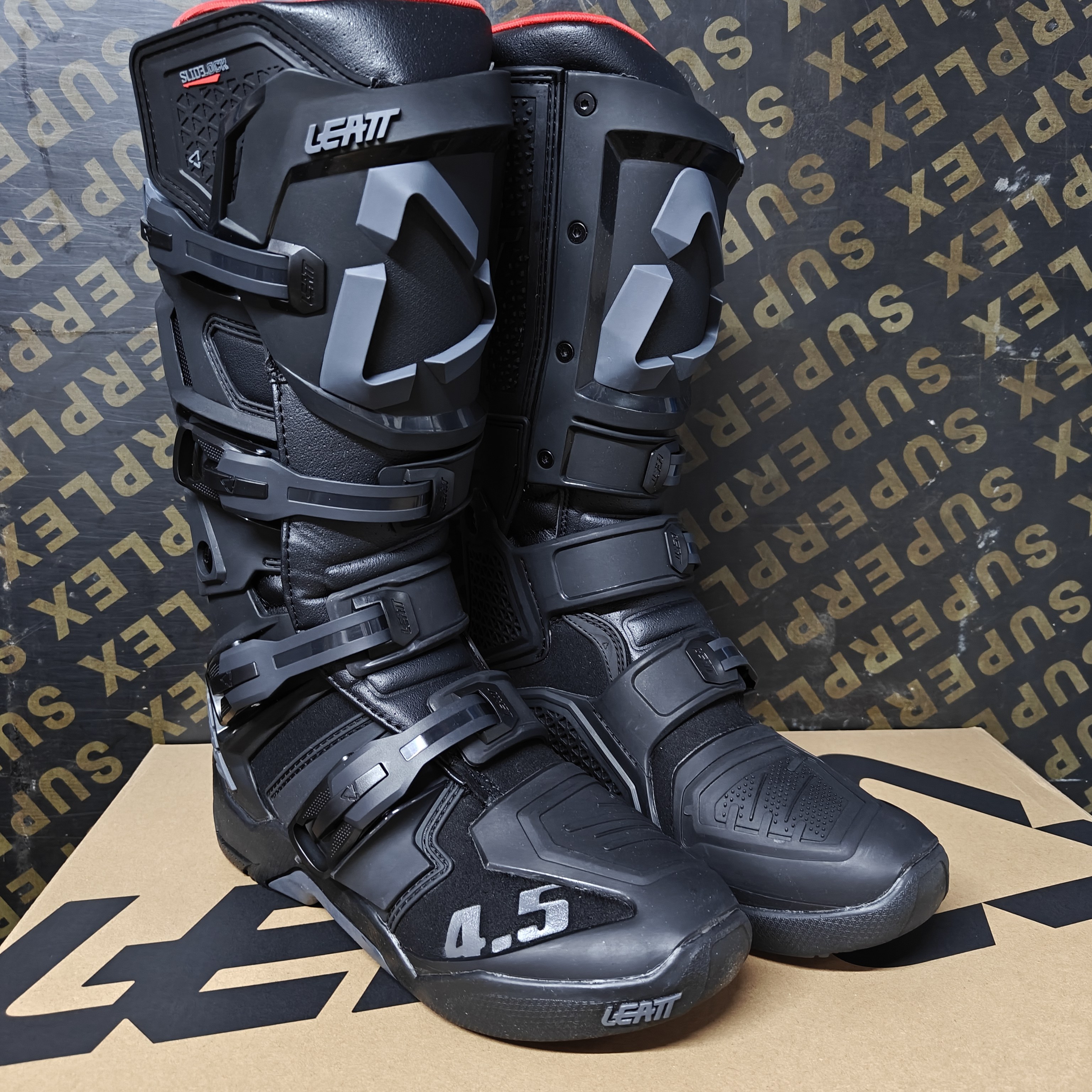 南非leatt4.5越野摩托车骑行靴越野靴防摔林道版靴子场地赛车男