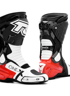 TR虎牌摩托车骑行鞋长靴公路防摔拉力靴骑士装备摩旅四季X-ONEpro