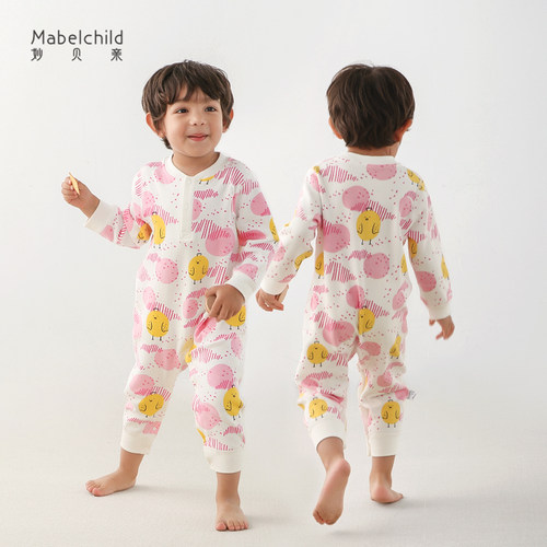 mabelchild秋季家居服连体衣
