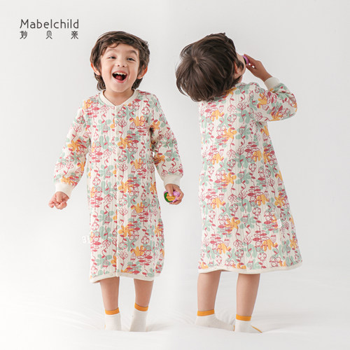 mabelchild秋冬季睡衣