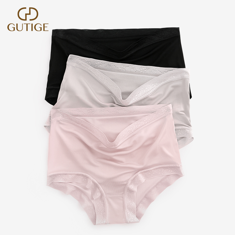 内裤2条女无痕中腰提臀夏季薄款