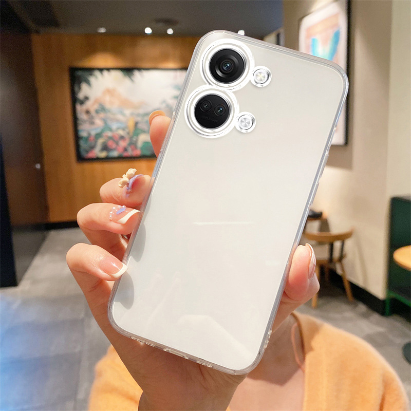 UFT适用一加ACE2V直边5ultra相框oneplus手机壳1+ace2透明ace2pro硅胶保护套ace3v超薄竞速版软边防摔镜头全