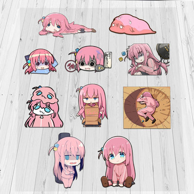 PVC防水多用贴纸孤独摇滚