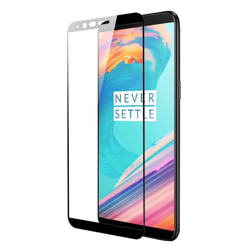 一加5t钢化膜 1 5t防爆全屏玻璃膜oneplus a5010高清防指纹贴膜