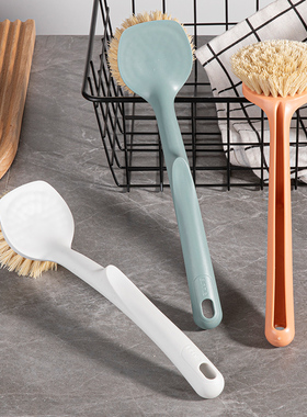 天然剑麻锅刷刷锅神器洗锅厨房专用洗碗清洁刷子长柄不伤锅不沾油