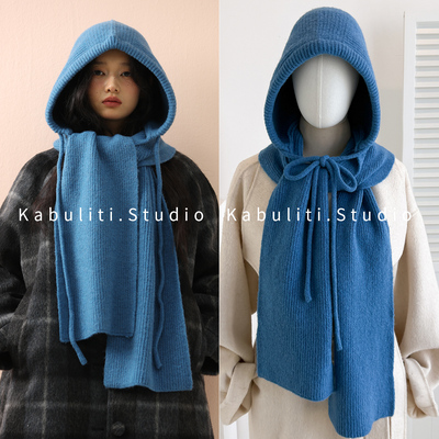 可爱女生两用帽子护耳朵保暖