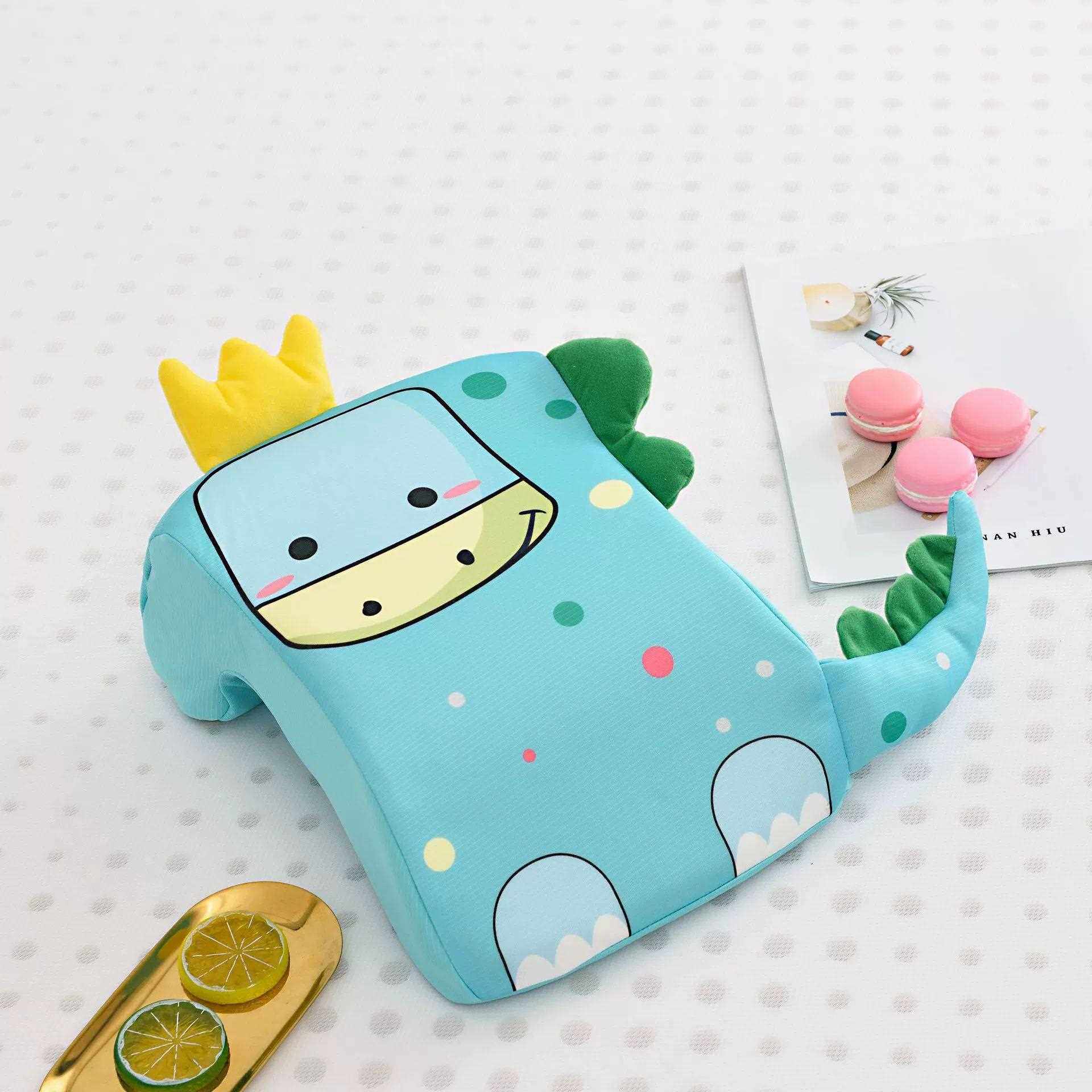 新款直销夏季冰丝记忆棉午睡枕办公室趴睡枕中小学生卡通学校午睡