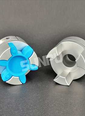 新款直销三普SLC35伺服步进电机丝杆模组用连轴器 夹紧式梅花型弹