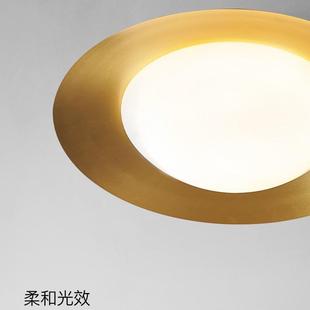 新款 直销电商供货极简全铜吸顶灯后现代简约客厅创意北欧轻奢卧室