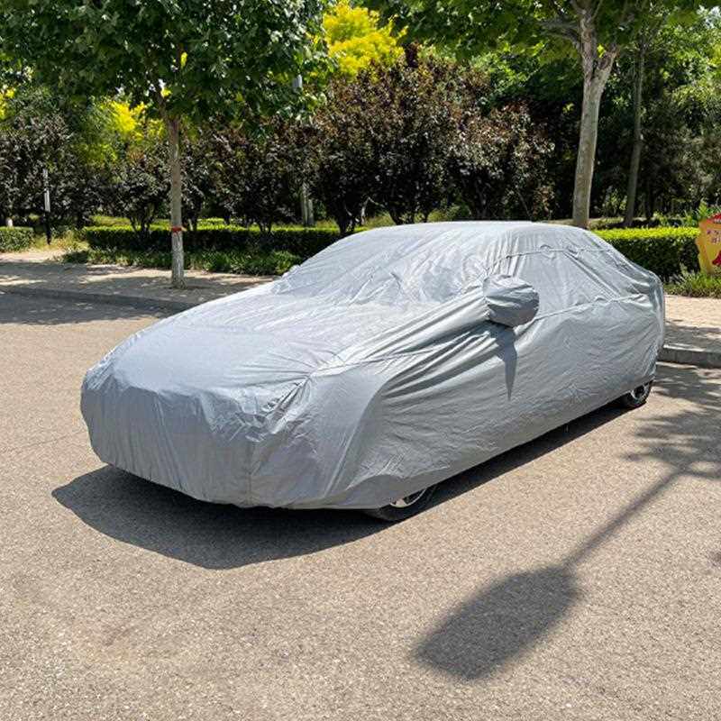 新款直销汽车车衣全覆盖PEVA单膜布料车套防风防晒防雨水四季全包