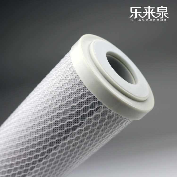 新款直销20寸压缩活性碳滤芯净水器前置滤芯商用RO机网碳CTO压铸
