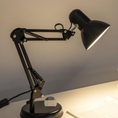新款直销皮克斯短臂折叠读书学习工作台灯LED台灯学生宿舍家用座