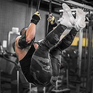 新款直销腹肌训练带单杠悬臂带健腹悬垂举腿悬挂引体向上吊臂带带