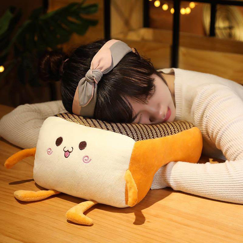 新款直销冰丝午睡枕办公室午睡学生午休趴枕桌上趴睡枕女生睡觉抱
