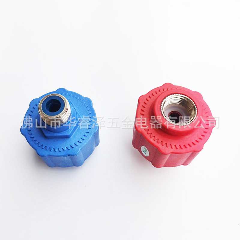 新款直销热水器红蓝大防电墙 通用型防电墙电热水器接头 外置隔电