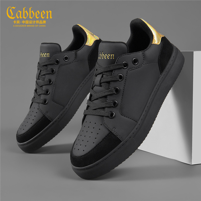 卡宾男鞋正品透气鞋子潮鞋春季低帮简约男士休闲百搭板鞋小白鞋