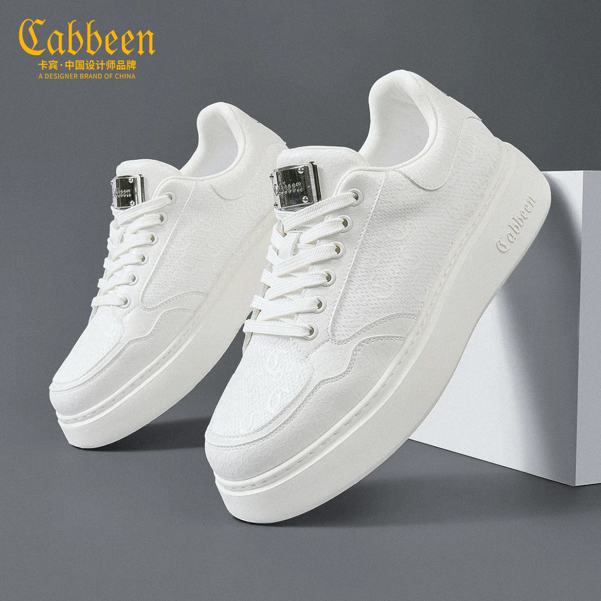卡宾男夏透气网面休闲鞋2026款
