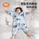 良良睡袋婴儿冬加厚婴儿睡袋