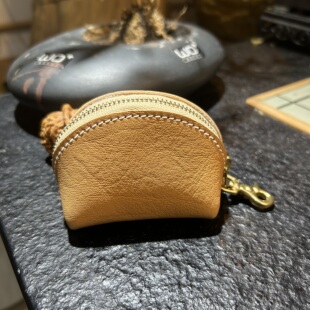 Behfxy帛雲 可盘养mbox植鞣牛皮文玩包核桃收纳袋手串功能元宝包