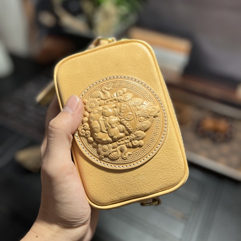 帛雲Behfxy 手工真皮文玩收纳包mbox植鞣牛皮核桃手串首饰收纳袋,饰品/流行首饰/时尚饰品新,首饰袋,淘宝优惠券,粉丝福利购,淘宝优惠卷