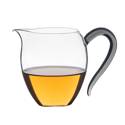 公道杯茶具配件玻璃带把手