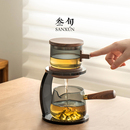 2024新款 叁旬观山自动懒人泡茶神器茶壶家用功夫茶具轻奢高档中式