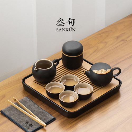 叁旬轻奢陶瓷办公室会客泡茶壶