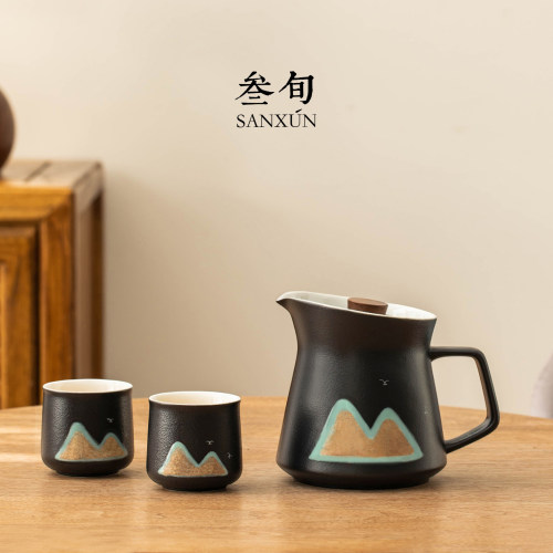 望山转转茶壶泡茶家用陶瓷高档
