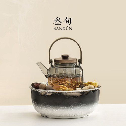 叁旬山海观电陶炉(渐变)玻璃