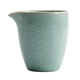 叁旬 汝窑公道杯开片冰花釉公杯家用分茶器高档匀杯功夫茶具配件