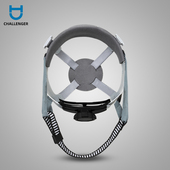 安全帽拆卸内衬配件吸汗带ABS头盔内胆旋钮按钮平扣劳保工地帽衬