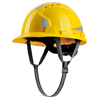 反光安全帽夜间施工国标加厚透气