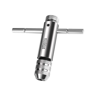 手用丝锥扳手手动攻丝神器攻牙器超紧夹头加长可调节棘轮绞手工具
