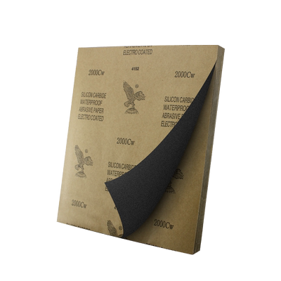 砂纸打磨抛光超细水磨水砂纸鹰牌沙纸砂布打磨砂纸2000目打磨工具