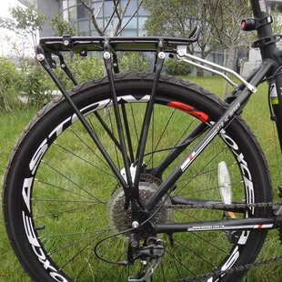 美利达勇士公爵挑战者通用山地车自行车货架全铝合金载物架尾架